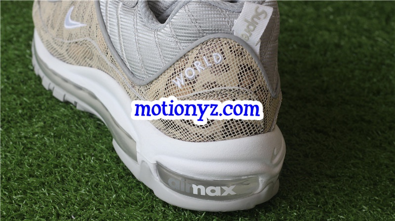 Nike Air Max 98 Supreme Snakeskin Pattern Yellow